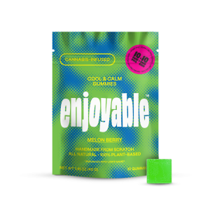 enjoyable Cool & Calm THC/CBD Gummies – Melon Berry 10 MG