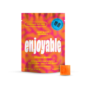 enjoyable Deep Sleep THC Gummies – Orange Mango 10 MG