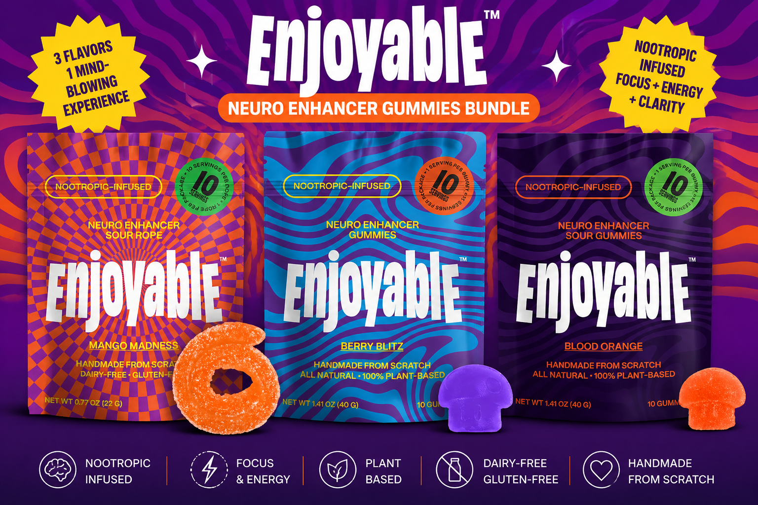 Enjoyable Mushroom Gummies