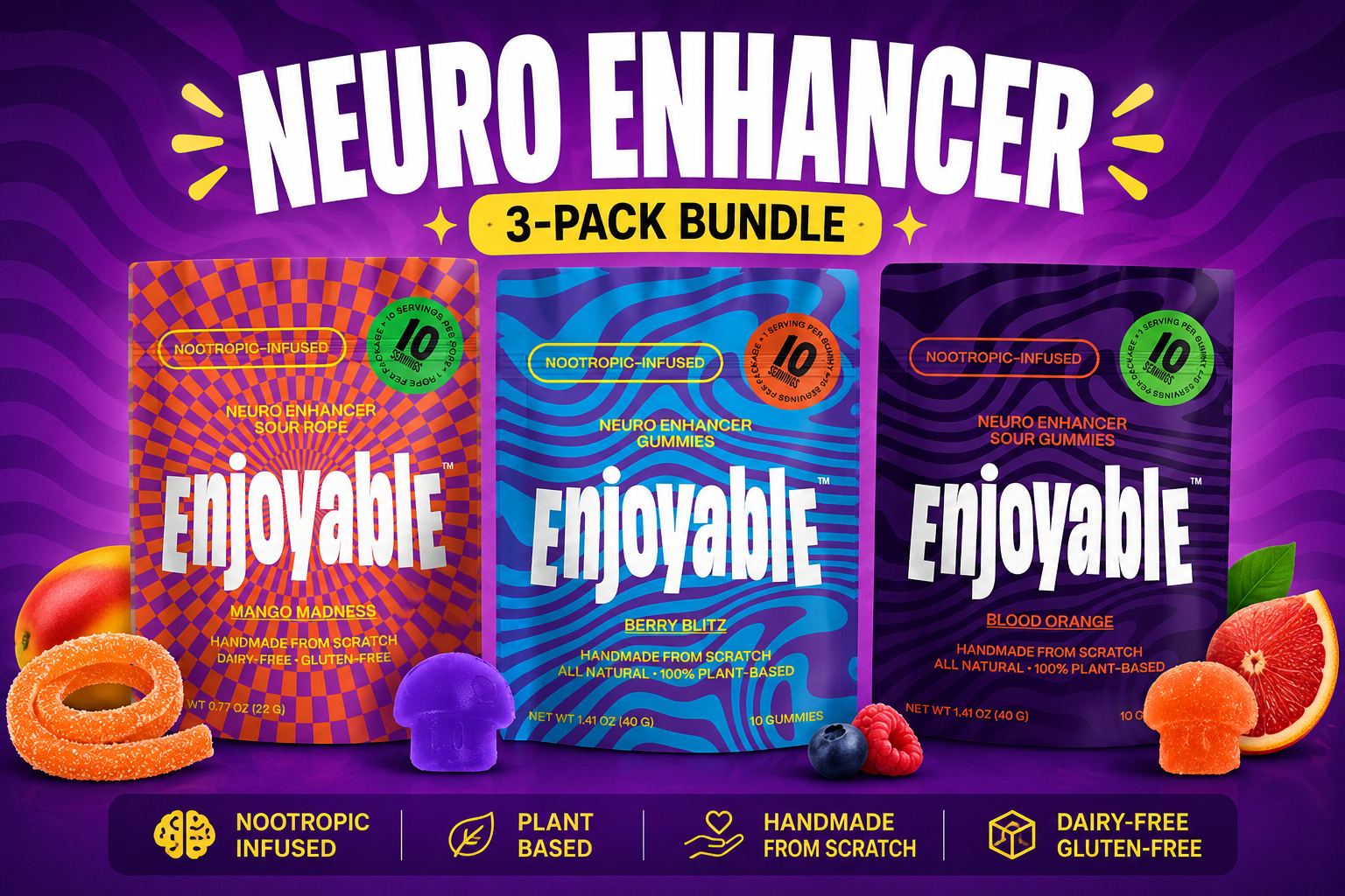 Enjoyable Mushroom Gummies